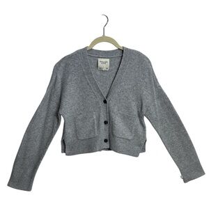 ABERCROMBIE AND‎ FITCH Cropped Cardigan, Size XXSMALL